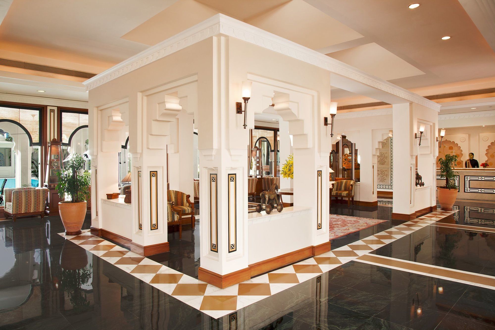 Trident Jaipur Hotel Интериор снимка The lobby of the hotel